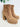 East Platform Booties - Camel