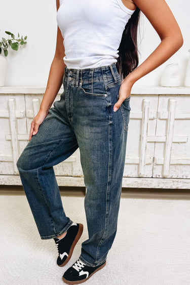 The Hollywood By Judy Blue - Wide Leg  Jeans