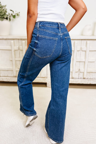 First Class By Mica - Wide Leg Jeans