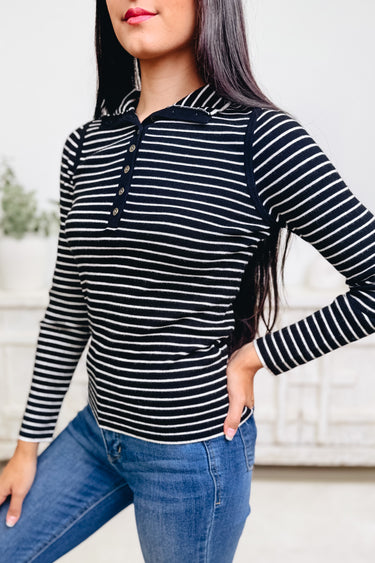 Lindsey Stripe Top - 2 Colors!