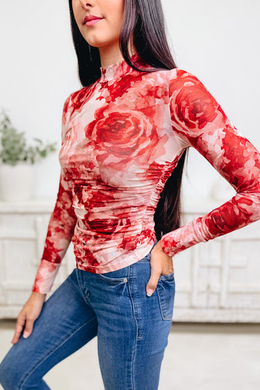 Every Rose Floral Top