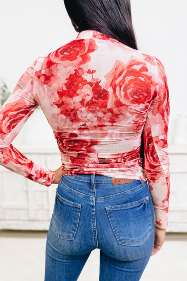 Every Rose Floral Top