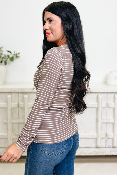 Striping Moment Top - 2 Colors!