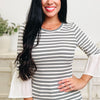 Good For Me Stripe Top - 2 Colors!