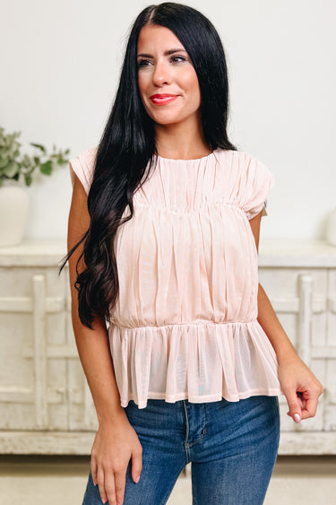 The Good Times Sheer Top - 2 Colors!