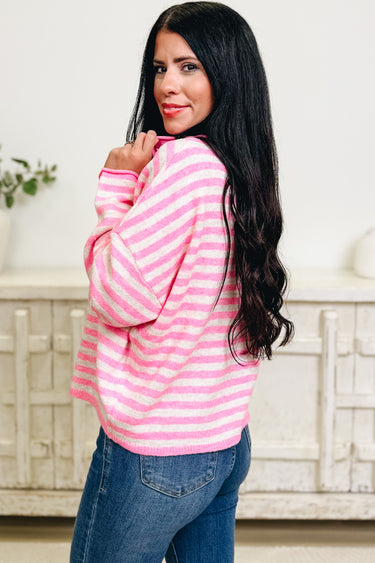 Take Me Back Striped Sweater Cardigan - 3 Colors!