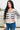 Zip It Swag It Striped Sweater Jacket - Oat