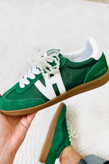 Vintage Havana Nadia Sneakers - White Pop Green