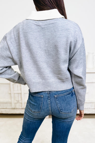 Trading Places Sweater Top - 2 Colors!