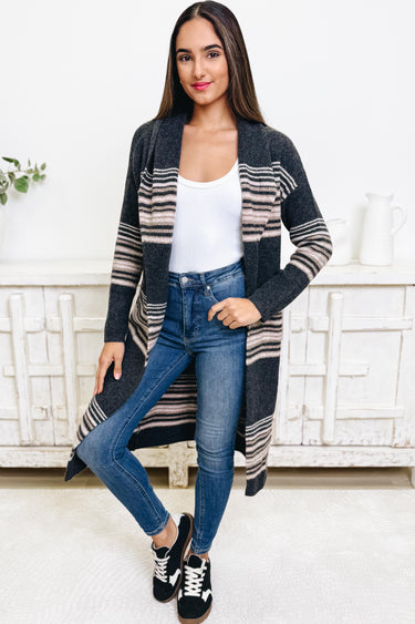 Long Story Short Striped Cardigan - 2 Colors!