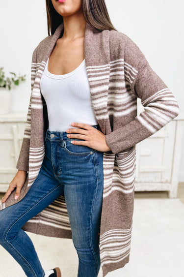 Long Story Short Striped Cardigan - 2 Colors!