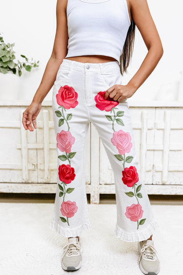 Rosette Daydream Pants - 3 Colors!