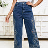Totally Obsessed By Blue B - Wide Leg Jeans - Medium