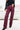 True Obsession By Denim BAR - Tummy Control Jeans - Burgundy