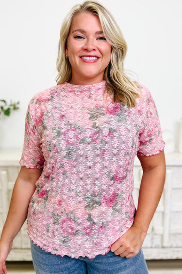 Take Me Back Floral Top - 2 Colors!