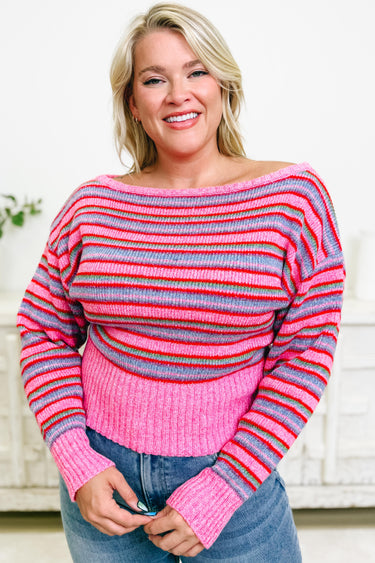 That's When You Know Stripe Sweater