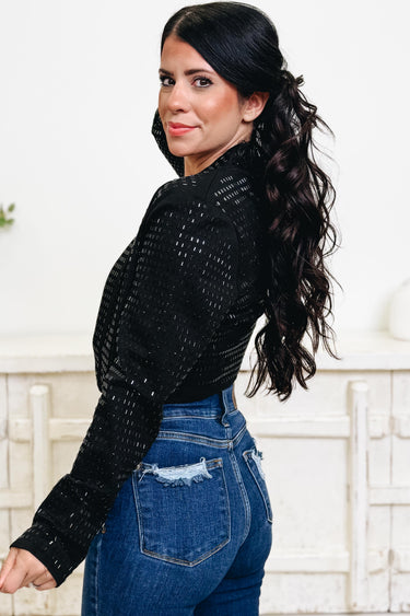 VIP Rhinestone Jacket - 2 Colors!