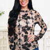Rhinestone Queen Floral Top - 4 Colors!