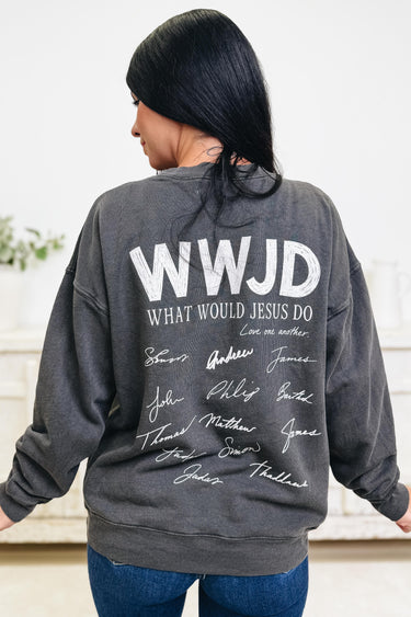 WWJD Love One Another Sweatshirt