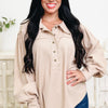 Committed To This Collared Top - 2 Colors!
