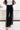 Chasing Waterfalls Rhinestone Jeans - Black