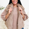 Never Basic Faux Fur Vest - 2 Colors!
