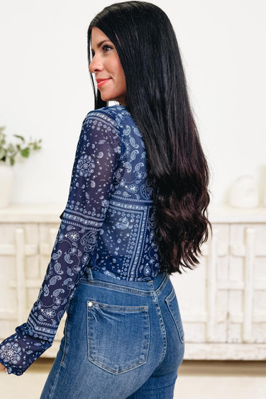 Livin Large Paisley Top
