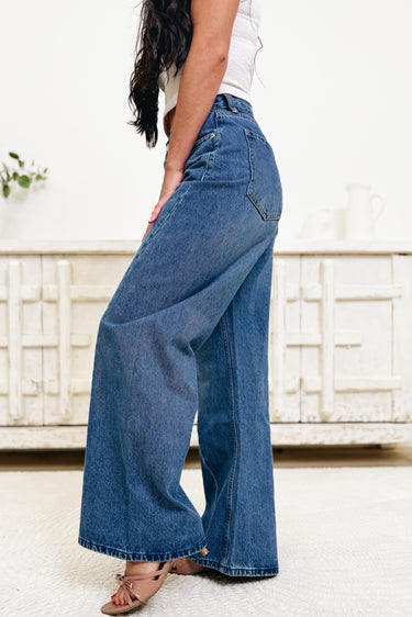 Alot Of Love By BluIvy - Wide Leg Jeans - Medium