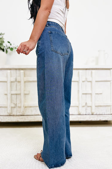 Alot Of Love By BluIvy - Wide Leg Jeans - Medium