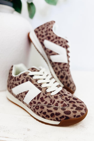 Leena Urban Runner Sneakers - Leopard