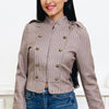 Main Character Striped Jacket