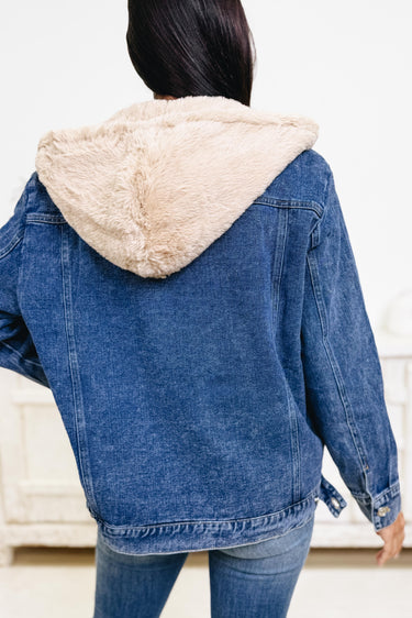 Bundle With Us Hooded Denim Jacket