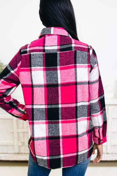 In For A Good Time Plaid Shacket - 2 Colors!