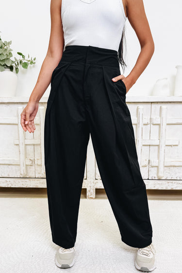 With Authority Pleated Pants - 3 Colors!