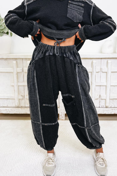 Believe & Receive Pants - Black