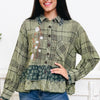 One Of A Kind Plaid Top - 2 Colors!