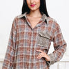 Mild To Wild Plaid Shacket - 3 Colors!