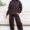 Soft As Ever Barrel Sweatpants - Brownie