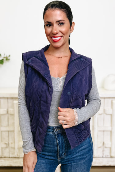 Turning Heads Quilted Vest - 3 Colors!