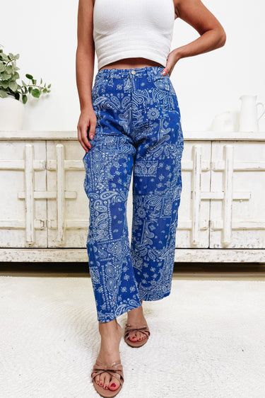 Wild Rider Bandana Barrel Pants - 2 Colors!