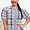Fall Into This Plaid Cardigan - 2 Colors!
