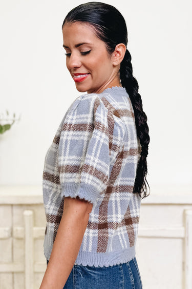 Fall Into This Plaid Cardigan - 2 Colors!