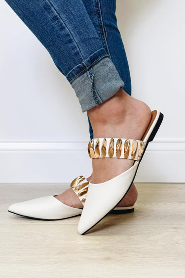Corky's Past Curfew Flats - Ivory