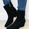 Corky's Addicted Boots - Black Faux Suede