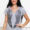 Fly High Hooded Top - 2 Colors!