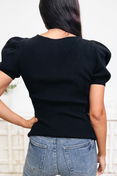A Little Tuff Puff Sweater - 5 Colors!