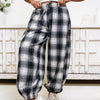 Straight Plaid Jogger Pants - 2 Colors!
