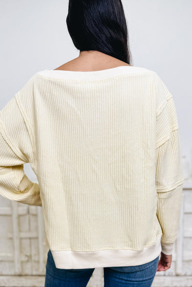 Leggo My Eggo Waffle Knit Top - 4 Colors!