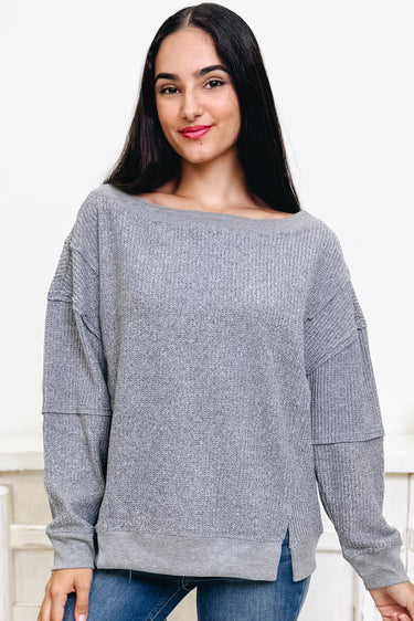 Leggo My Eggo Waffle Knit Top - 4 Colors!