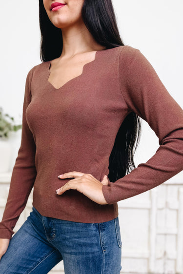 Elegant Details Top - 3 Colors!